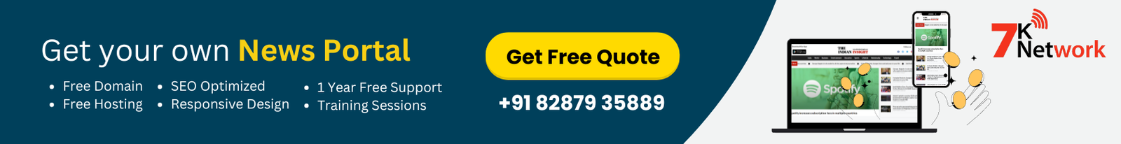 best news portal development company in india